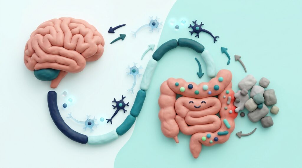 Gut-Brain Axis: Kaitan Saluran Cerna, Gula Olahan, dan Regulasi Sensori