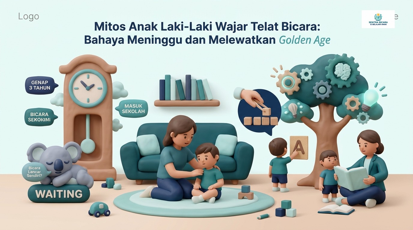Mitos Anak Laki-Laki Wajar Telat Bicara: Bahaya Menunggu dan Melewatkan Golden Age