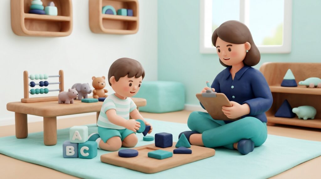 Tahap 2: Observasi Bermain Terstruktur (Play-Based Assessment)