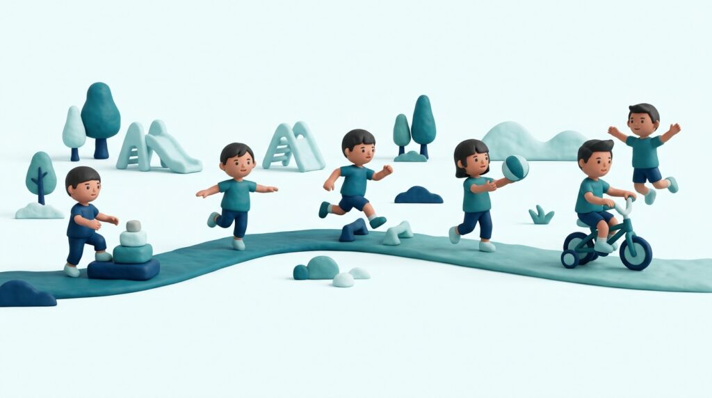 Tahapan Milestone Motorik Kasar Anak Usia 2 hingga 7 Tahun Berdasarkan IDAI & WHO
